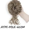 MISS WIG Estensione sintetica per capelli Chignon Chignon disordinato Fascia per capelli ricci Elastico Scrunchy Pezzi di capelli finti per forcine da donna