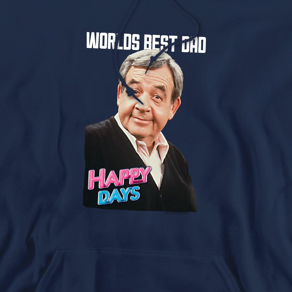 Happy Days Mens Best Dad Hoodie