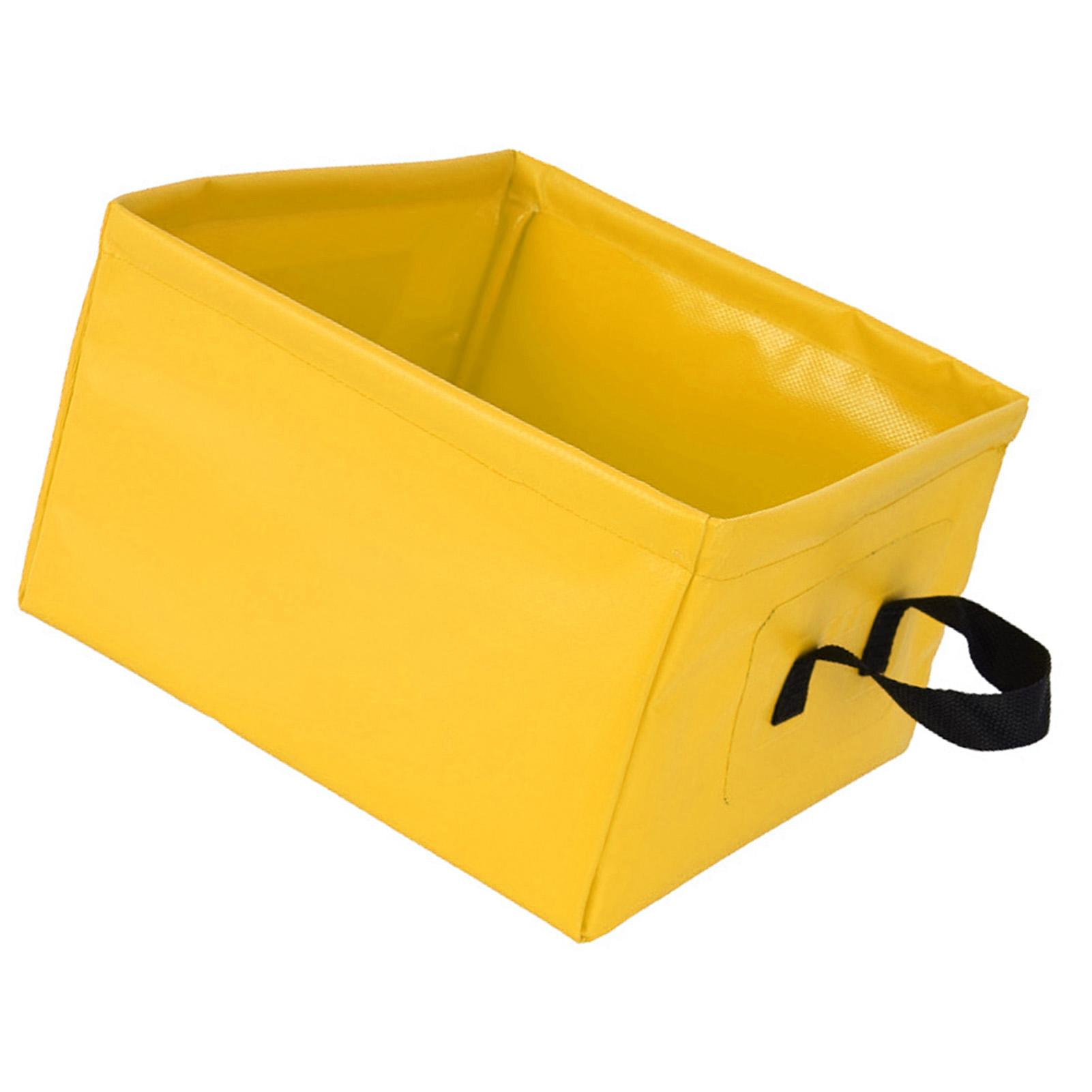 

Складной таз Герметичный Портативный Складной Походный Ведро для Путешествий Пеших Походов 13 л Желтый 13 л