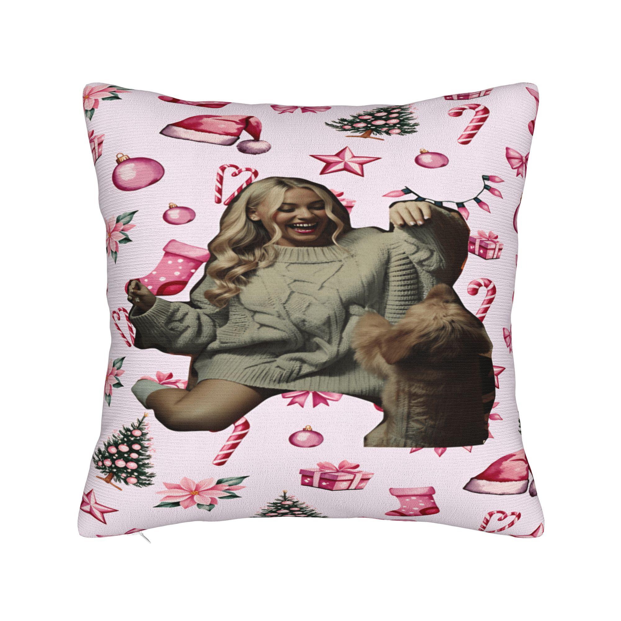 F-Freya S-Skye Pillow Cover  Kawaii Pillow Case For Living Room Sofa Custom Pillowcases Gift Idea 12x12Inch