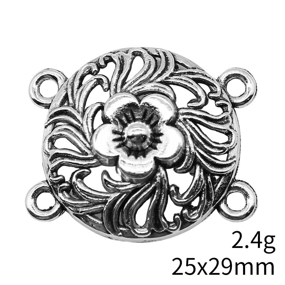 Thanksgiving Day Jewelry Findings And Components Four-Hole Necklace Connector Accessories Parts Cheap Cute Stuff Decorations And Accessories