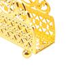 Gold Paper Towel Dispenser Iron Tissue Dispenser Table Napkin Holder  For Living Room