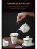 Taigu Luxury Kung Fu Tea Set with Hovering Gaiwan and Dry Brewing Tray