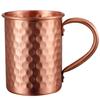400ml Edelstahl Moskau Mule Becher Handgefertigt Langlebiger Cocktailbecher für Hausbar Trinkgeschirr Geschenkstahl