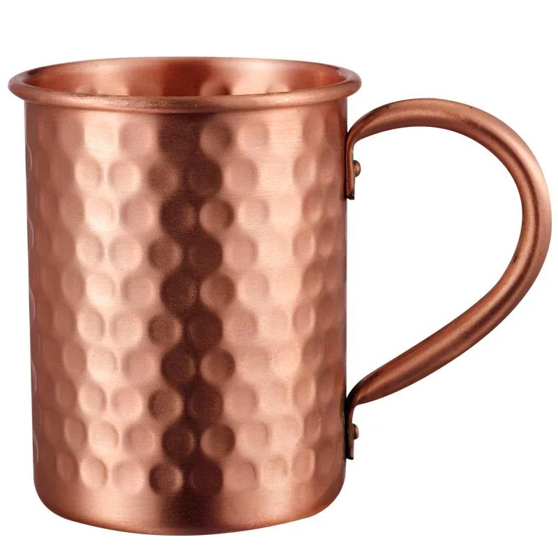 

400Ml Stainless Steel Moscow Mule Mug Handmade Durable Cocktail Cup For Home Bar Drinkware Giftsteel 400ml