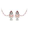 Retro Indian Style Tassel Bohemian Earrings with Bell Pendant