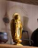 Amitabha Buddha gold Shuun Shinshu Honganji Takaoka bronzeware Buddha statue, 15.7cm (24k plated), sculptor Makita, model "Jodo (West)", (Amitabha
