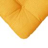 Seat Cushions 4 pcs Light Yellow 40 x 40 cm Corduroy Fabric