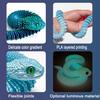 30cm 3D Printed Snake  Luminous Movable Joint Simulation Snake Figurine Multicolor 3D Printing Model Snake Ornament Creative Home Office Desktop Decor