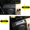 ABS Silver Door Window Switch Panel Cover Trim For Land Rover Discovery 3 04-09