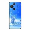 For TCL 605 Case Fashion Flower Protective Black Silicone Soft TPU Back Cover Case For TCL 60 5G 60 SE Case 60SE Coque Funda Bag