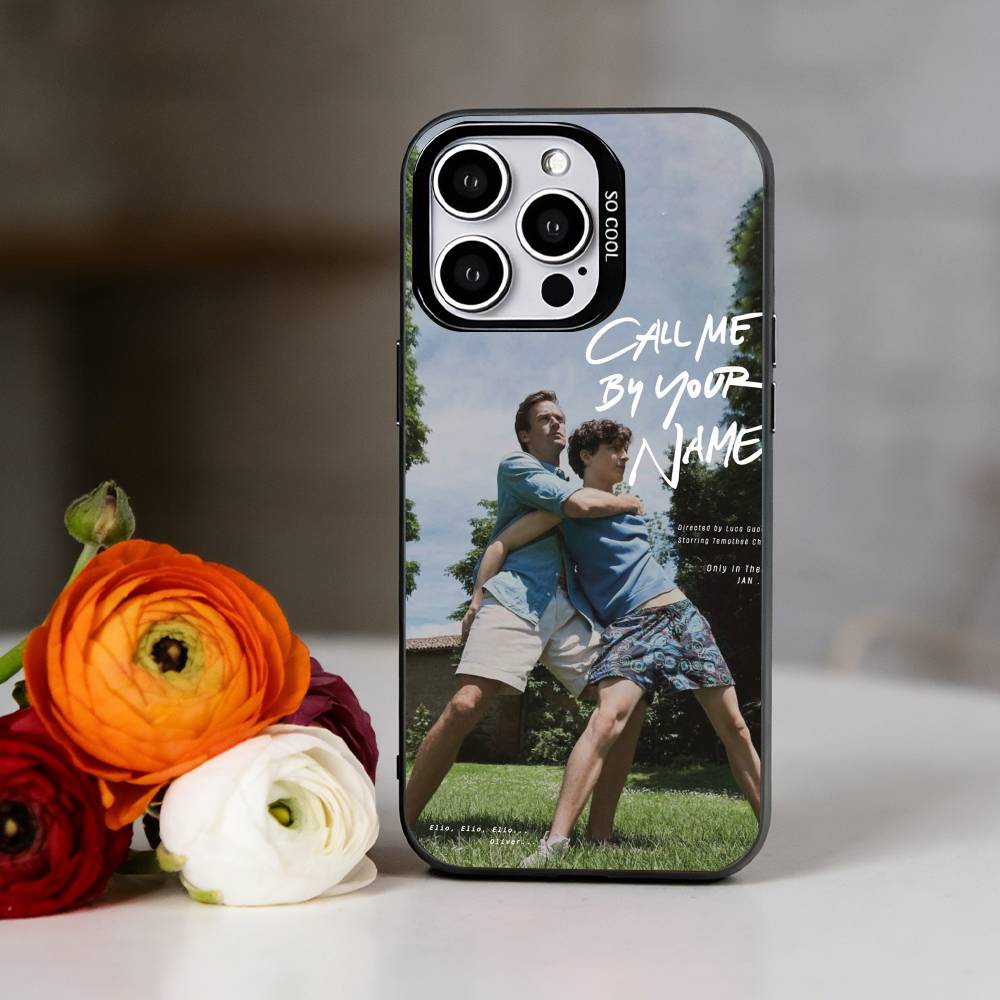 Call Me by Your Name  Phone Case For iPhone 17,16,15,14,13,12,11 Plus,Pro Max,XS,Colorful Silver Phone case Funda Cover