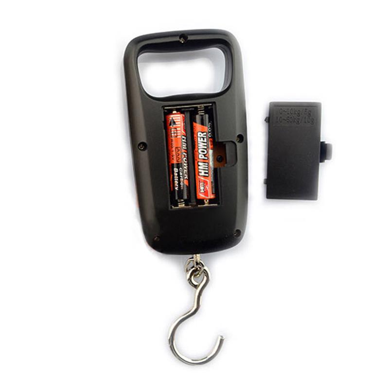 Buy Pocket Portable Mini 50kg LCD Digital Hanging Luggage Weight Hook