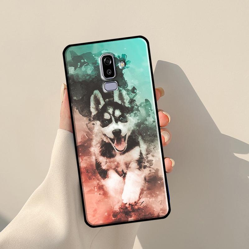 

Милый щенок аляскинского хаски для Samsung J3 J5 J7 J510 J310 J330 J710 J730 J1 A3 A5 2016 2017 J4 J6 Plus J8 2018 чехол J5 2017 - J530