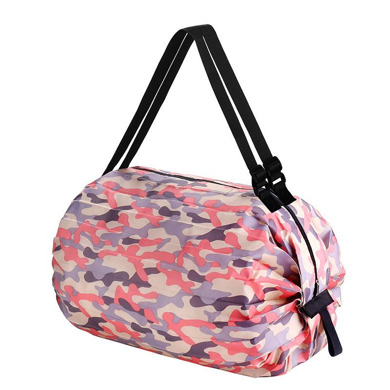 Nordic Folding Camouflage Shopping Bag - Multi-Purpose, Portable, Large Capacity Handheld Storage Bag