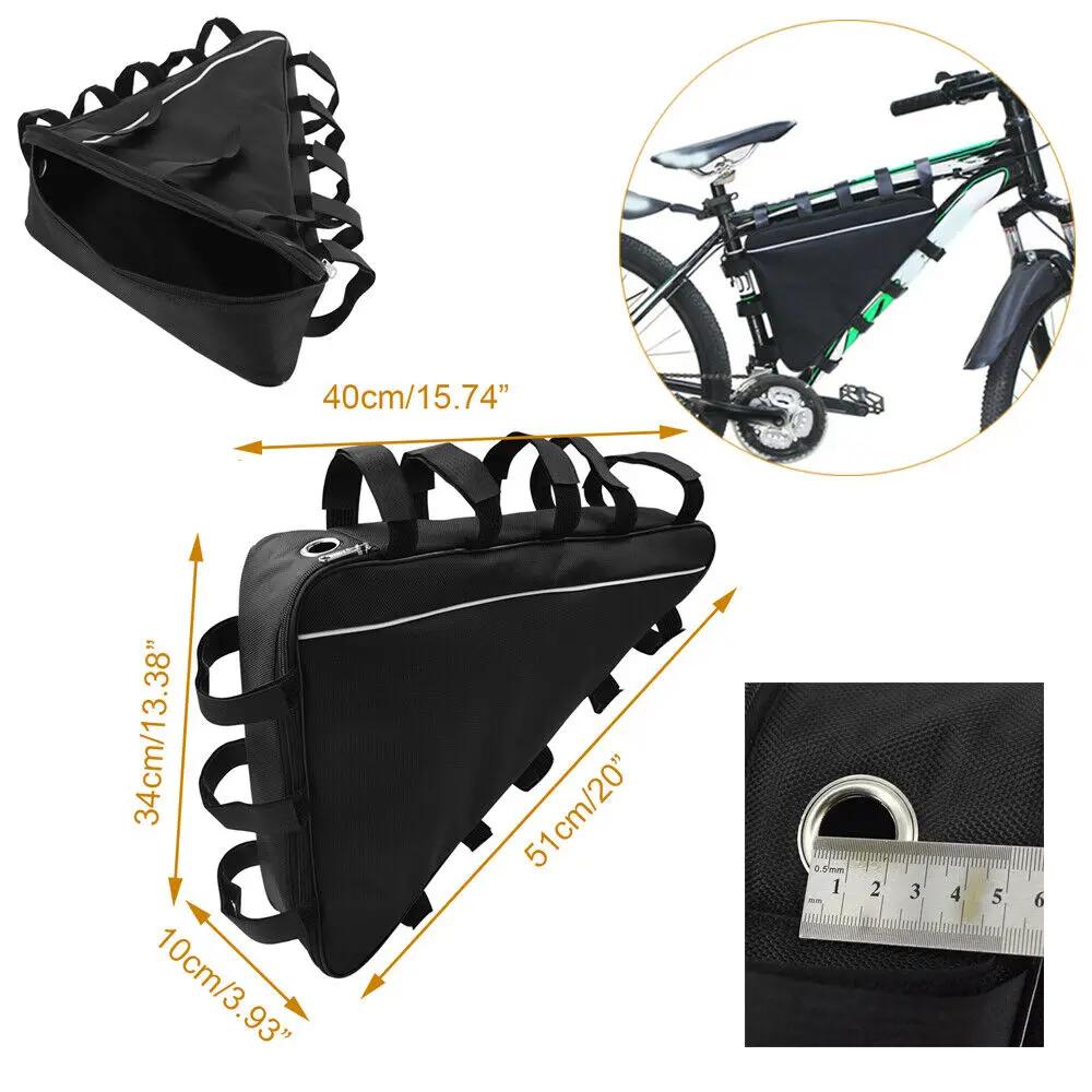 27er Größe Mountainbike Dreieckrohr Rahmen Tasche Hülle Batterie MTB Aufbewahrung Schutz