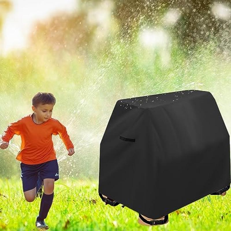 Wasserspieltisch Cover 105x65x84cm, Anti-UV 420D Oxford Fabric Water Sand Table Cover with Drawstring for Kids Outdoor Play