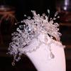 Portable Pageant Queen Crystals Tiaras Elegant Headband Crowns Hair Accessory for Women in Costume Performances