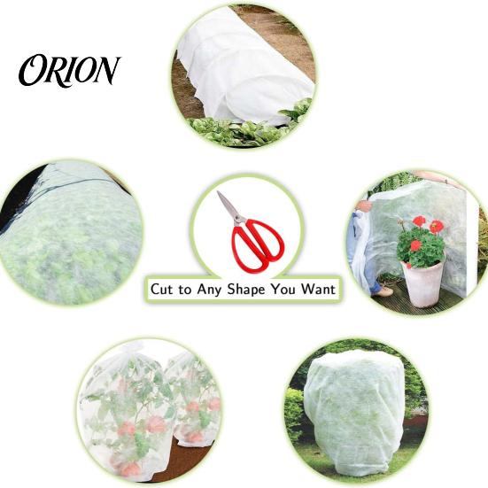 Outdoor Frost Protection Sheet Floating Row Cover for Garden Plants, Blanket, Breathable Non-woven Plant Fabric Seedlings Vegetables Raised