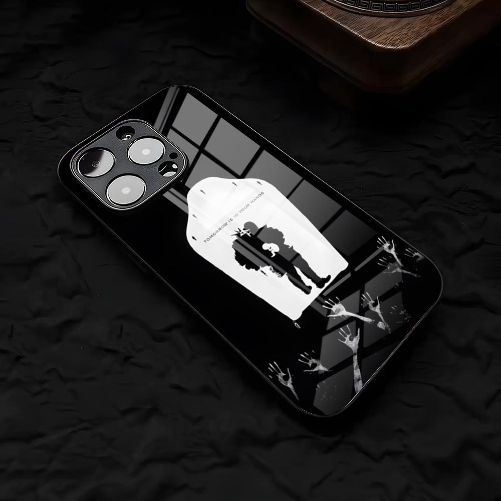 Custodia per Telefono Gioco D-Death S-Stranding Per IPhone 17 Air 16 E Pro Max 15 14 13 Mini 12 Pro 11 Max Plus Copertura in Vetro Nero