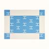 Blanket Flannel Simple With Letter Print Design Suitable For Daily Festival Gift