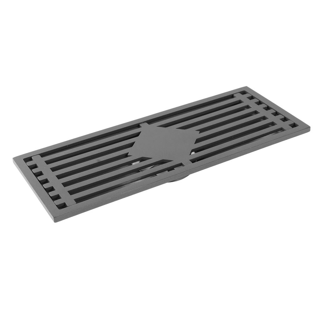 Floor Drain Stainless Steel Rectangle Corrosion Resistance Shower Grate for Kitchen Balcony Hotel