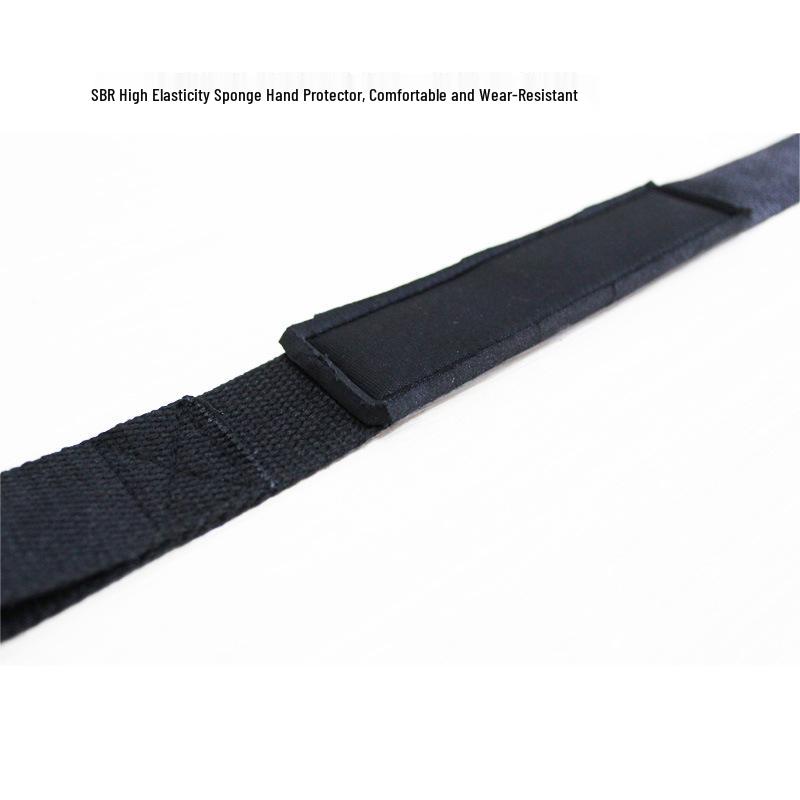Non-Slip SBR Wrist Strap for Deadlift, Weightlifting  Pull-Ups 8-shaped Single Sponge темно-серого