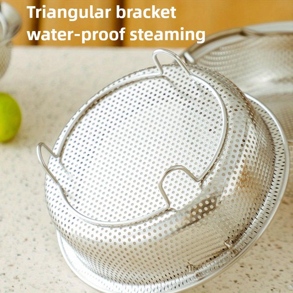 304 Stainless Steel Food Steamer Basket for Egg Meat Prssure Cooker Rice Steam Basket
