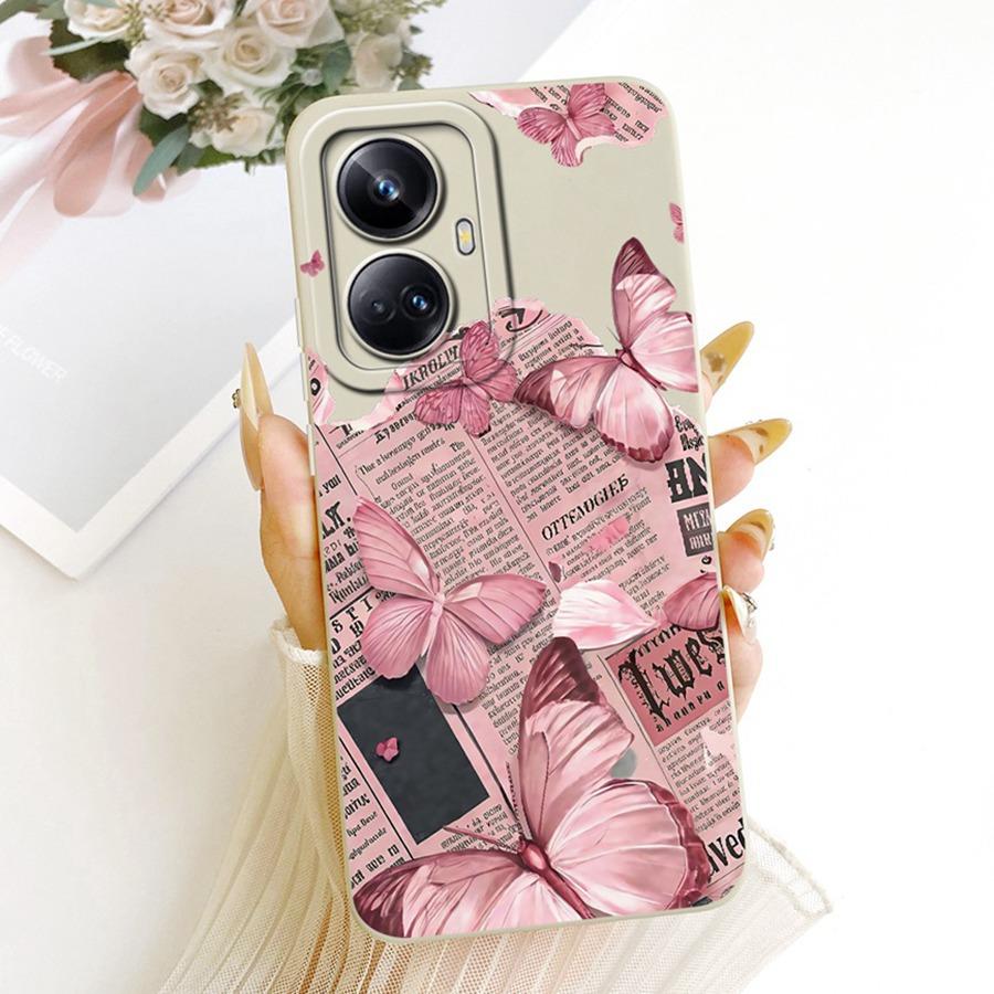 For Realme 10 Pro Case 10Pro+ Cover Rabbit Cartoons Silicone Soft Back Case For Realme10 Pro Plus Phone Case Protective Shell