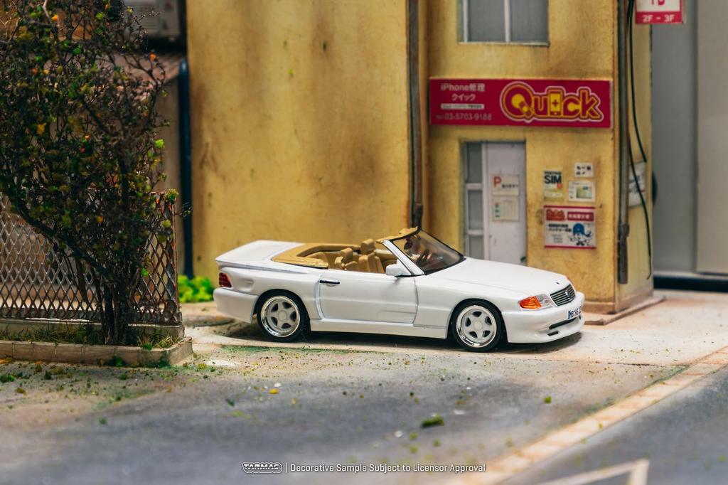 Speedmaster Japan TARMACWORKS Scale SL 500 Koenig Specials White Finished Model 1/64 Mercedes-Benz T64G-045-WH