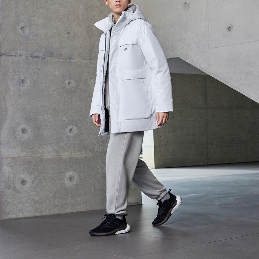 New Adidas Down Jackets Men's White IV7555