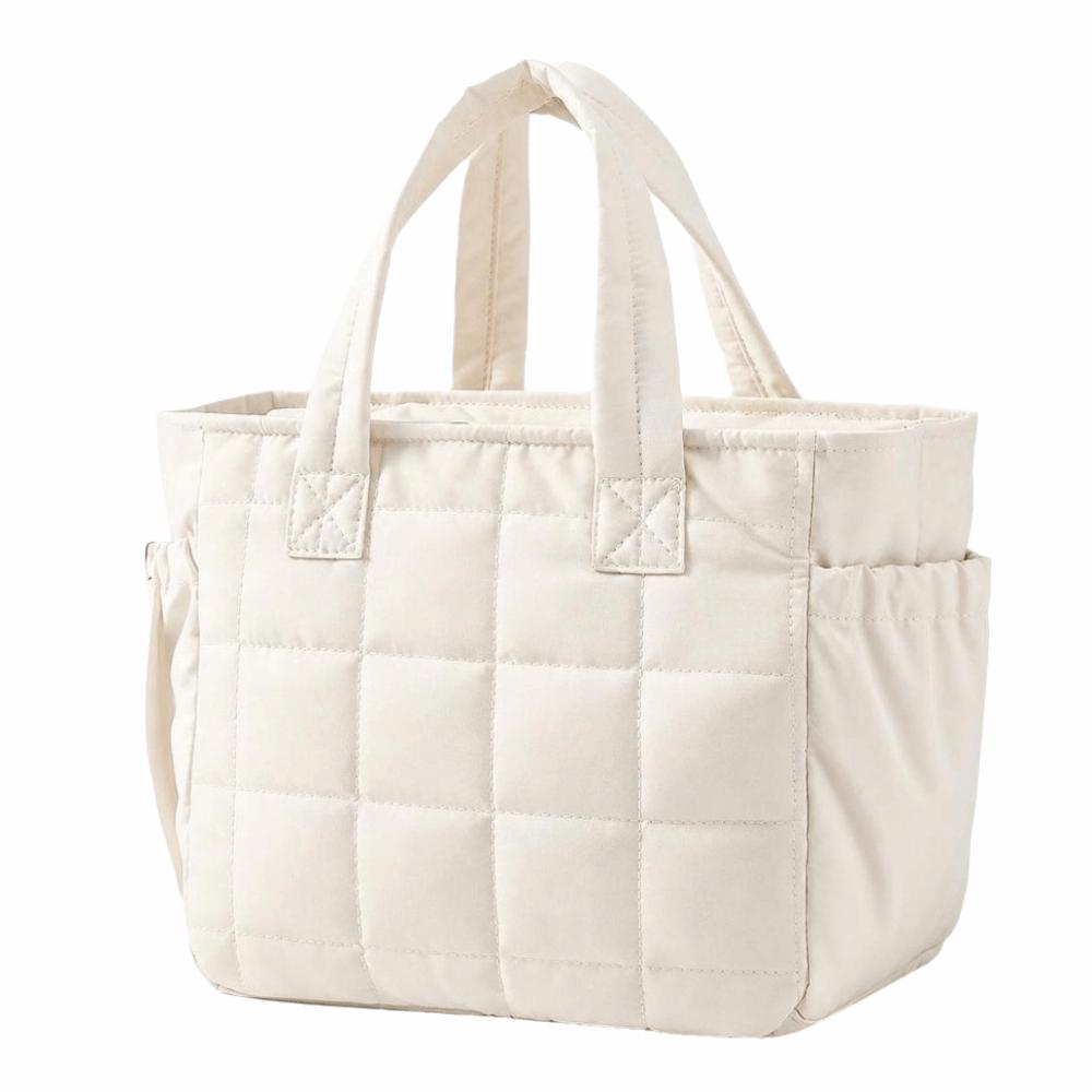 Solid Color Insulated Handbag Portable Food Thermal Box Insulated Lunch Tote  Travel