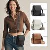Hot-selling Mini Messenger Bag, Portable Mobile Phone Bag, Multi-pocket Card Slot Function, Adjustable Shoulder Strap.