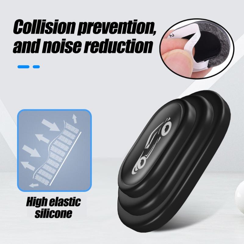 Autocolante anti-coliziune pentru ușa mașinii Garnitură pentru amortizor de șoc Protecție anti-șoc Izolată fonic Tampon silențios Garnitură din silicon