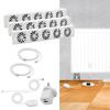 Automatický ventilátorový topný radiátorový ventilátor Domácí topení Vylepšená distribuce tepla Tichý chod Certifikace REACH Pro topné systémy