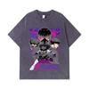 275 GSM Washed T-shirts 100% Cotton Kaiju No 8 V10 Soshiro Print Unisex Heavy Cotton T Shirt