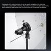 S Shaped Flash Bracket For S3,V1/V860III/AD200 Hot Shoe Mount Speedlights Quick Installation Lightweght Durability Design