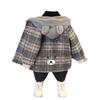Girls' Fashion Fleece Coat 2025 Autumn and Winter Children's Hardshell Jacket Cotton-padded Jacket