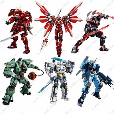 Sluban Pacific Rim Super Mecha Blocuri de Construcție Robot de Luptă Războinic Mecanic Model Film Clasic Set Cărămizi Jucării Cadouri Copii