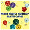 Math Fidget Spinner, Addition and Subtraction, Multiplication Dividing Spinner, Math Fidget Toys with Bonus Stickers for Kids, Cool Mini Math Spinner