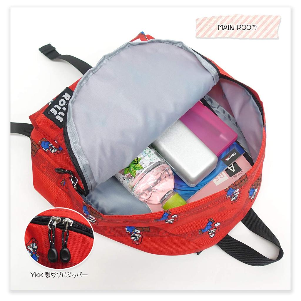 SUPER MARIO KIDS Jump Run Red [TITLE ROLE] & Backpack,
