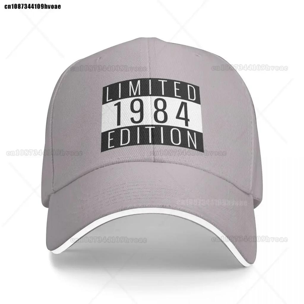Limited 1984 Edition 40th Birthday Merch Men Women Trucker Hat Adjustable Birthday Present for 40 Versatile Hats Cap