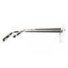 Rimless Square Grey SmaRtbuy Collection Kendra Rt 0038 C18 Fashion Unisex Eyeglasses