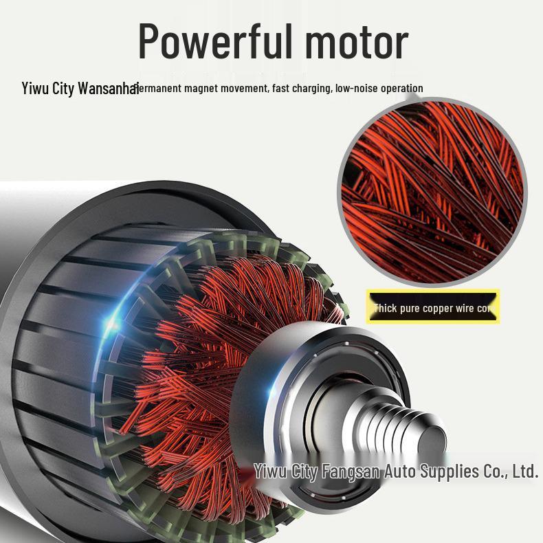 High-Pressure 12V Dual Cylinder Portable Car Tire Inflator
