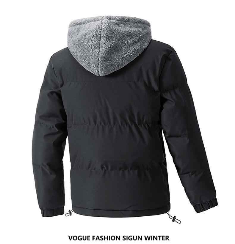 Men's Winter Plus Size Two-Piece Style Thick Cotton Jacket