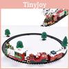 Colorful Electric Toy Train Set With Lights Music And Holiday Cheer For Kids