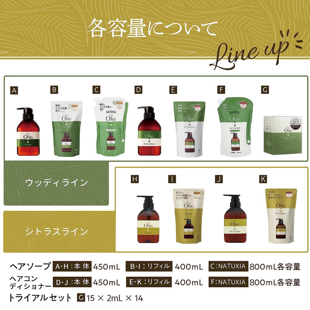 Pax Oly Hair Citrus for Soap Shampoo and Sensitive by Taiyo Yushi Conditioner, & Herb, Refill, 400ml, Treatment, Additive-Free, Skin, 100% Natural,