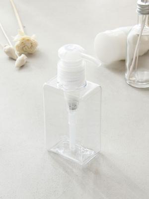 100ml Rectangular Pump Dispenser Bottle for Lotion & Liquid Soap