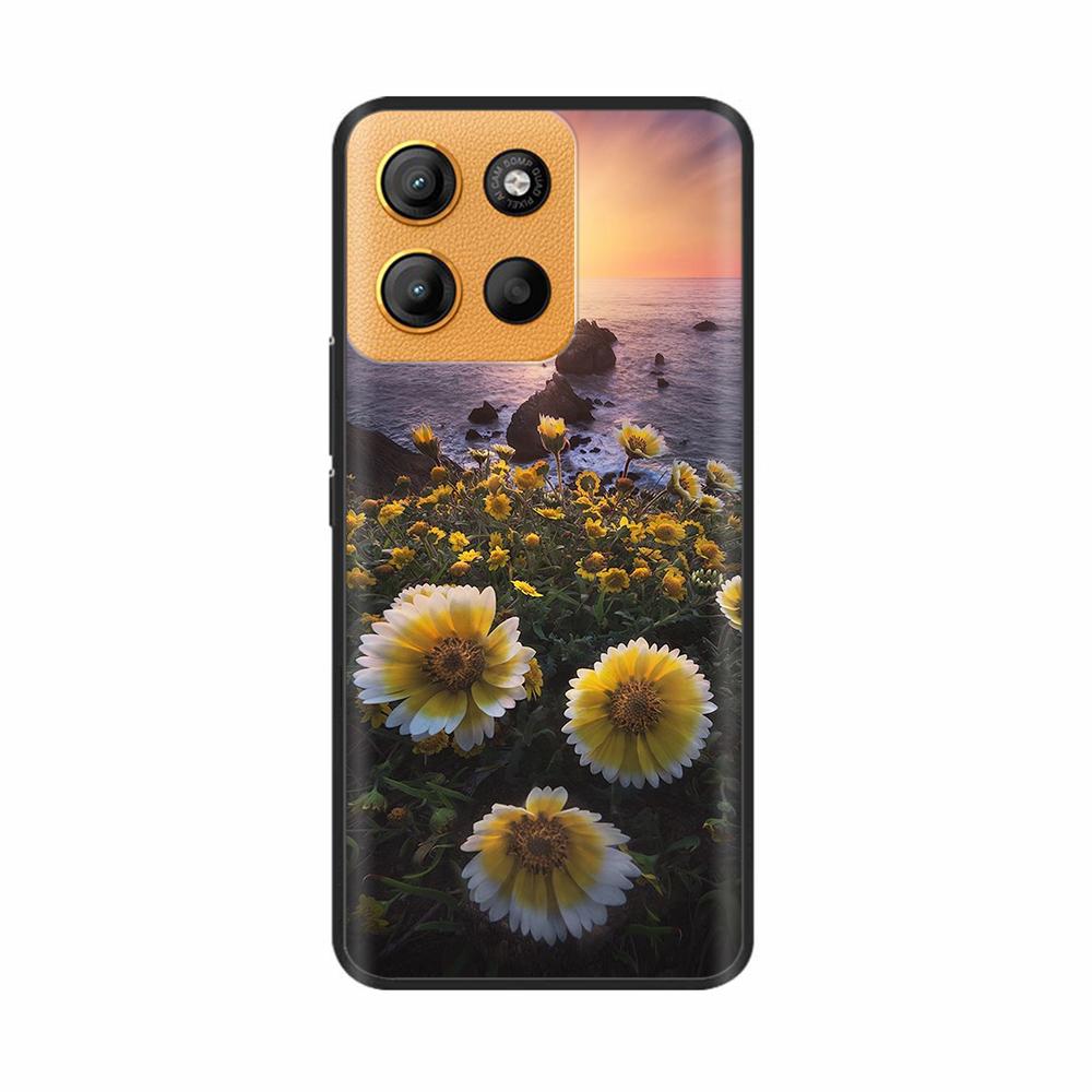 For Motorola G15 Case Cute Phone Case Funny Back Cover For Moto G15 Power Camera Protection Soft Original Liquid Silicone Cases