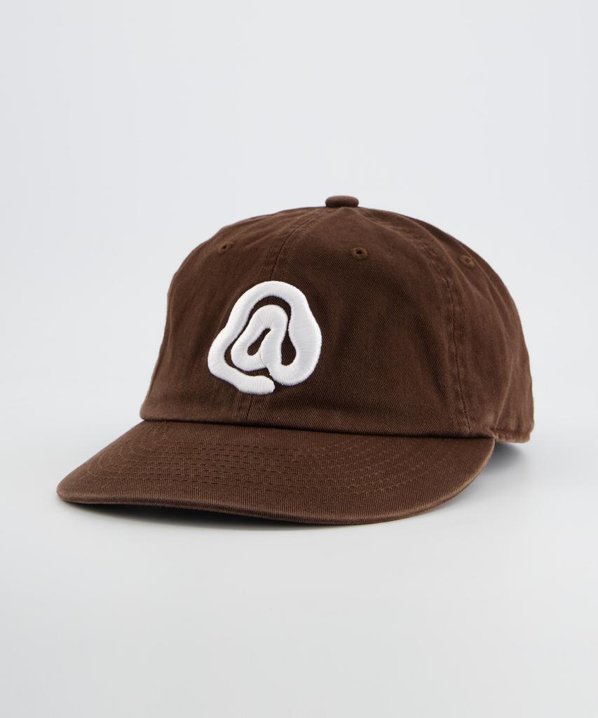 ANNOT A Symbol Logo Washed Cap Brown